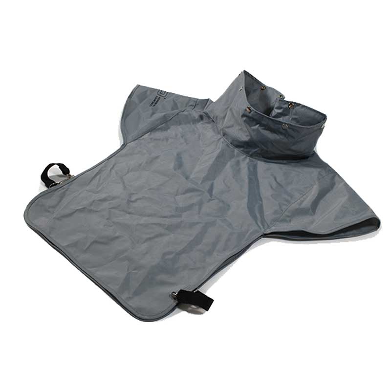 Respirator cape or blast jacket 