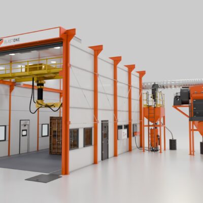 1 Custom Blast Booth with Automation