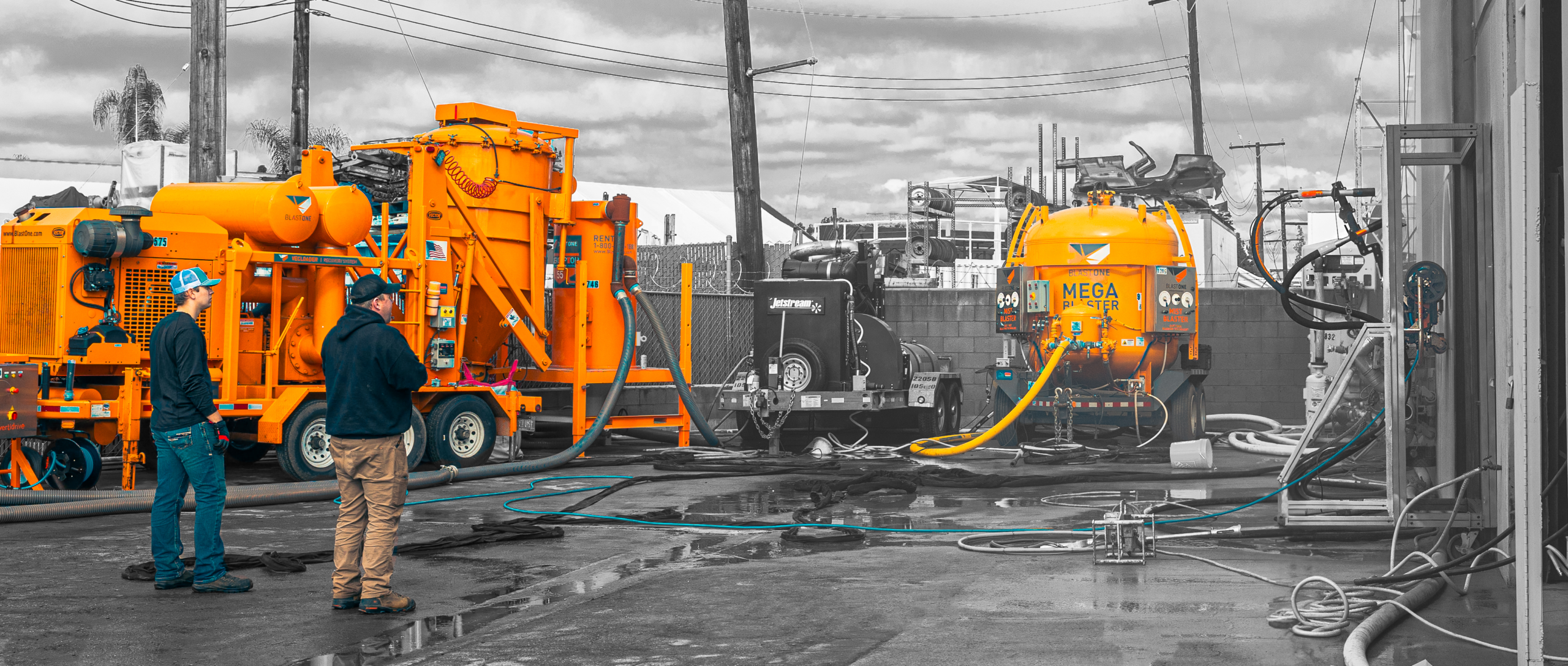 Industrial painting and blasting