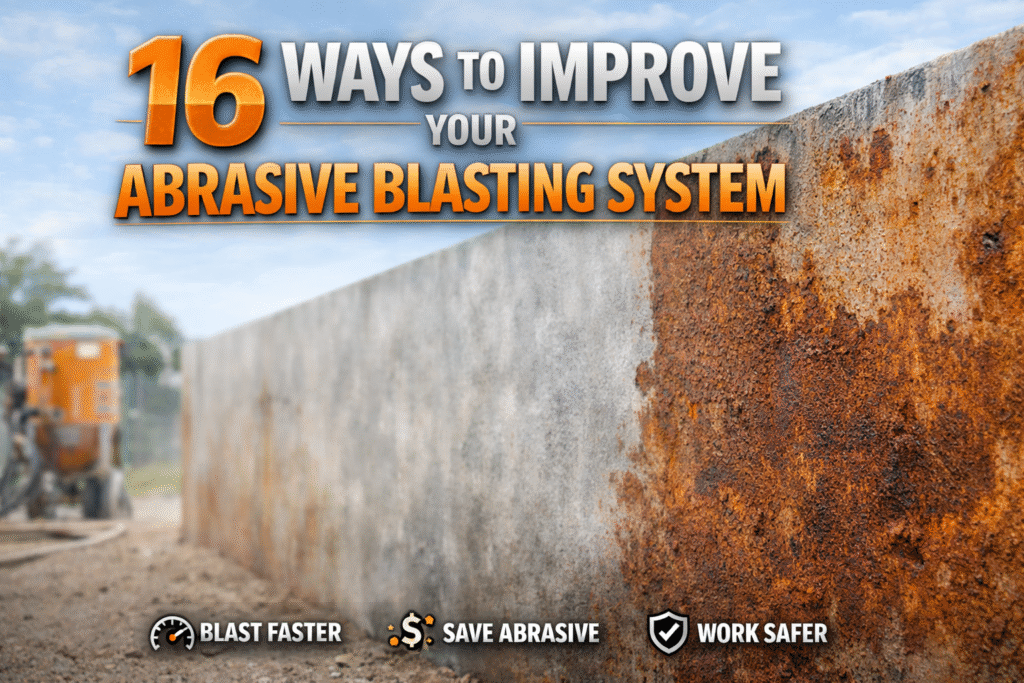 16 Ways to Improve Your Abrasive Blasting System