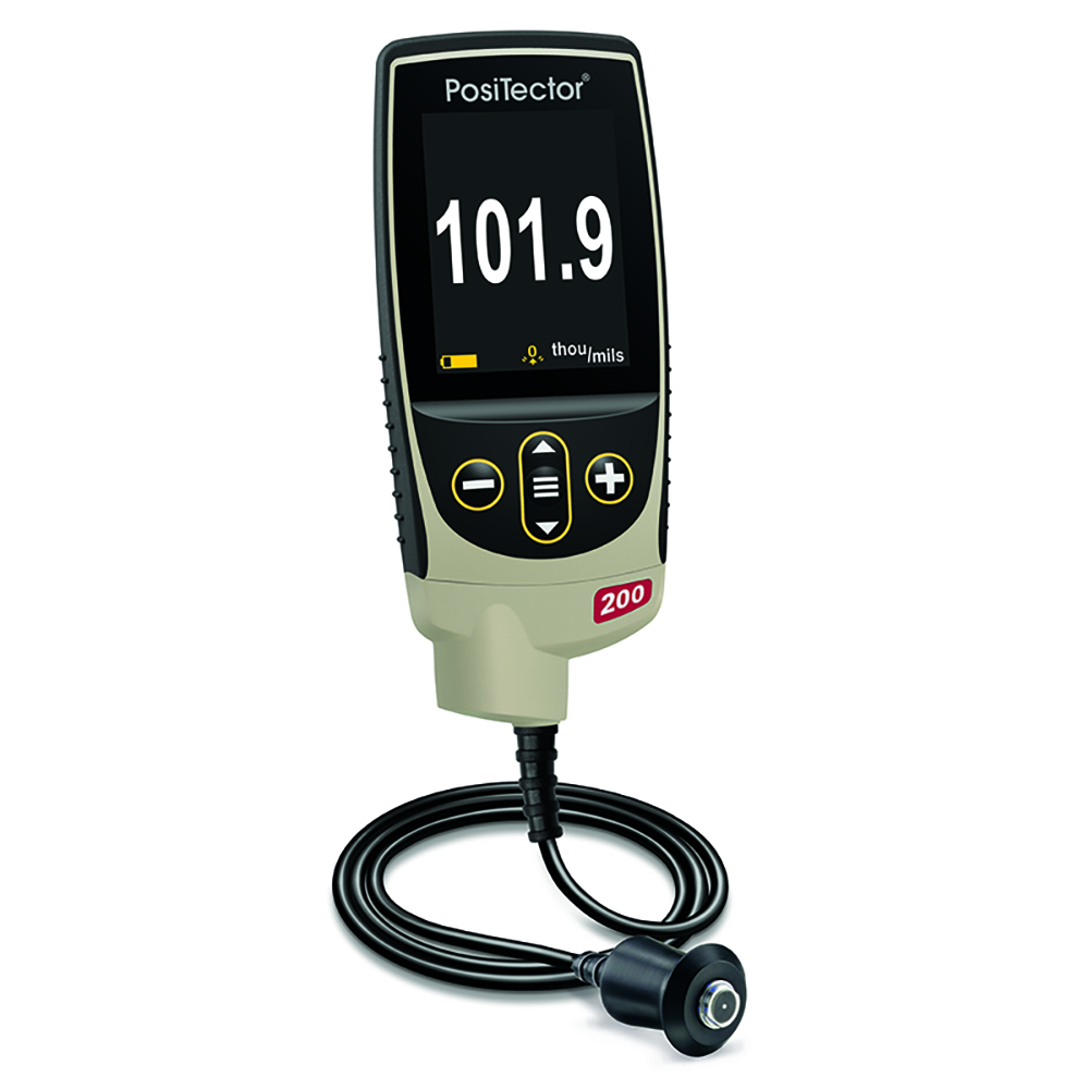 PosiTector 200 Gauge for measuring Coating Thickness on Non-Metal Substrates