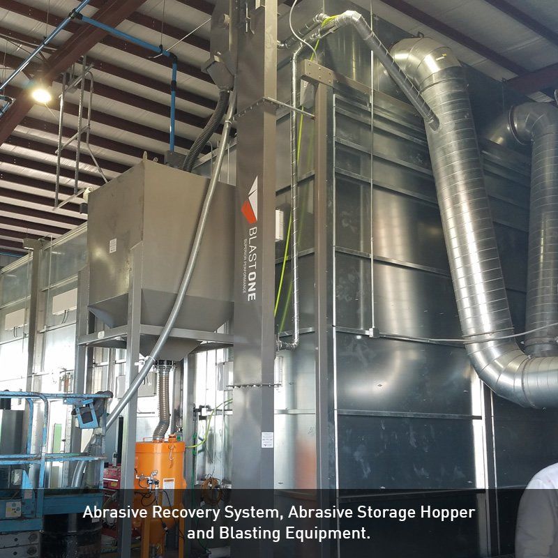 Industrial Blast Rooms » Blast Booths Spray Paint Booths