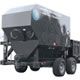 dust collector equipment hire mobile trailer