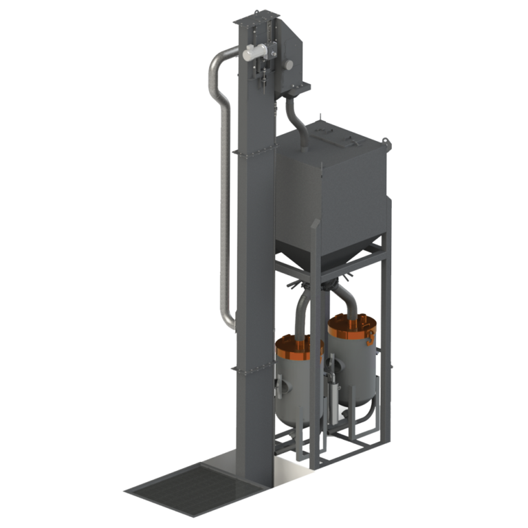 BlastOne COMBI Abrasive Recycling System » Blast Booths Spray