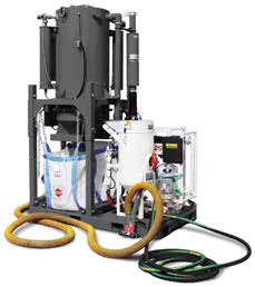 BLAST AND VACUUM RECOVERY SYSTEM