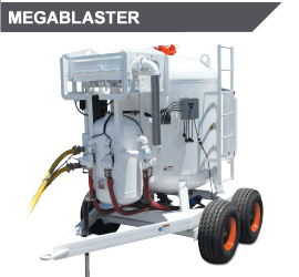 megablaster for hire blasting abrasive