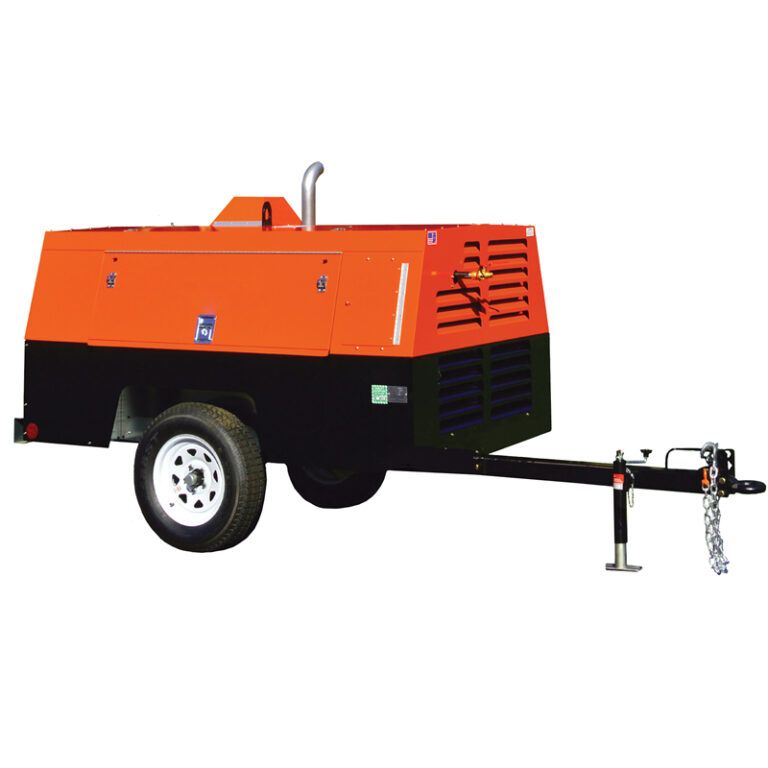 185 cfm Diesel Air Compressor » Blast Booths Spray Paint Booths