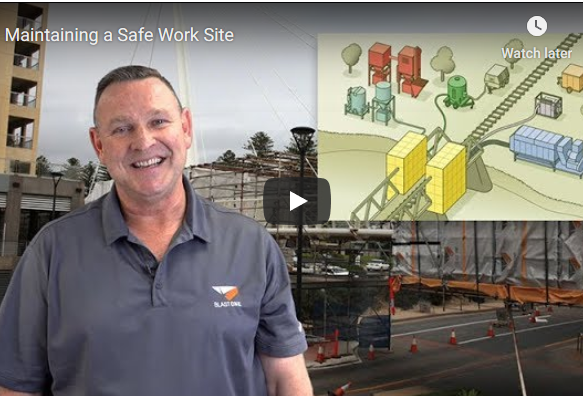 blasting work site job safety tips