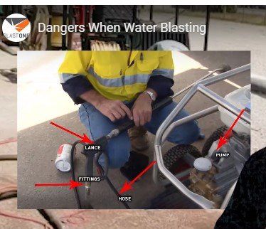 Tips on Water blasting safety injections water pressure