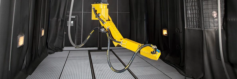 Automated Robotic Sandblasting Equipment Booths
