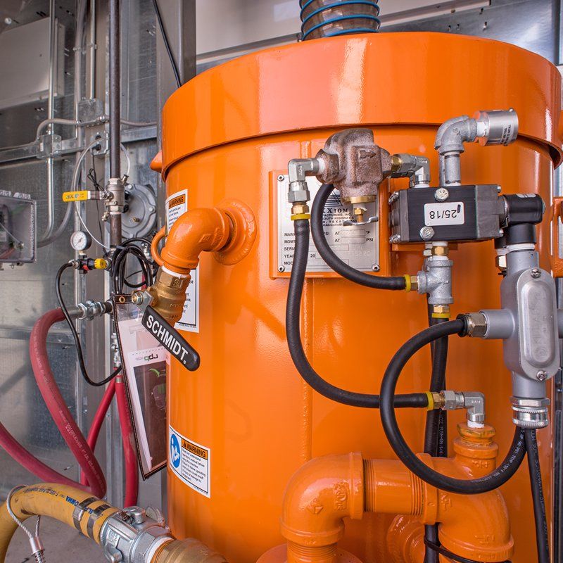 Case Study » Specialty Pipe Fabricator » Blast Booths Spray Paint