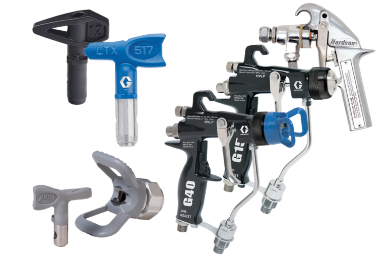 Graco Spray Machines Guns and Tips Charts » Blast Booths Spray Paint