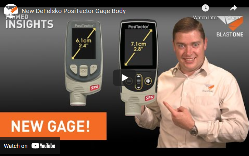 New DeFelsko PosiTector Gage Body