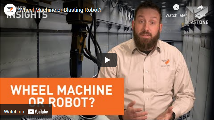 Which Is Better - A Blasting Robot Or Wheel Machine?