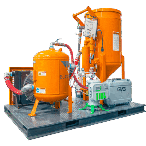 BlastOne Dry Combo Skid Blast Package