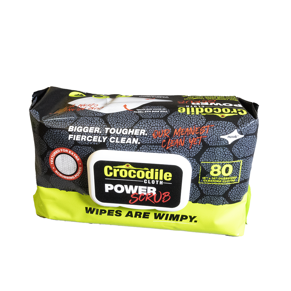 Crocodile® Cloth Heavy Duty Wipes | BlastOne International
