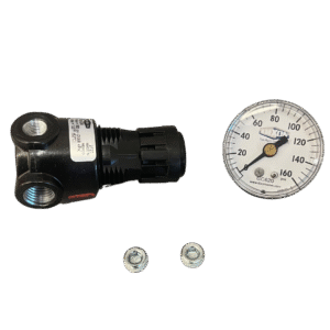 Regulator Air Pressure Mini 1/4'' w/ Gauge
