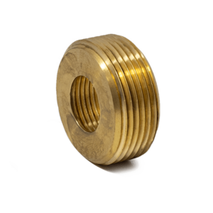 Brass Nozzle Adapter Fine Thread to Medium Thread
