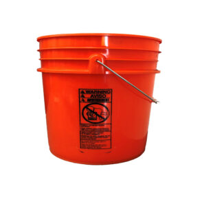 5-Gallon Orange Bucket