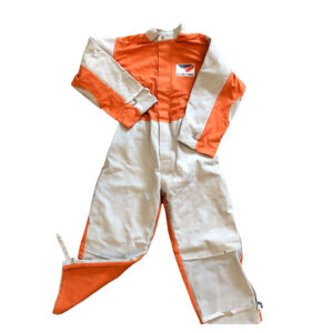Leather Fronted Sand Blasting Suit Coveralls