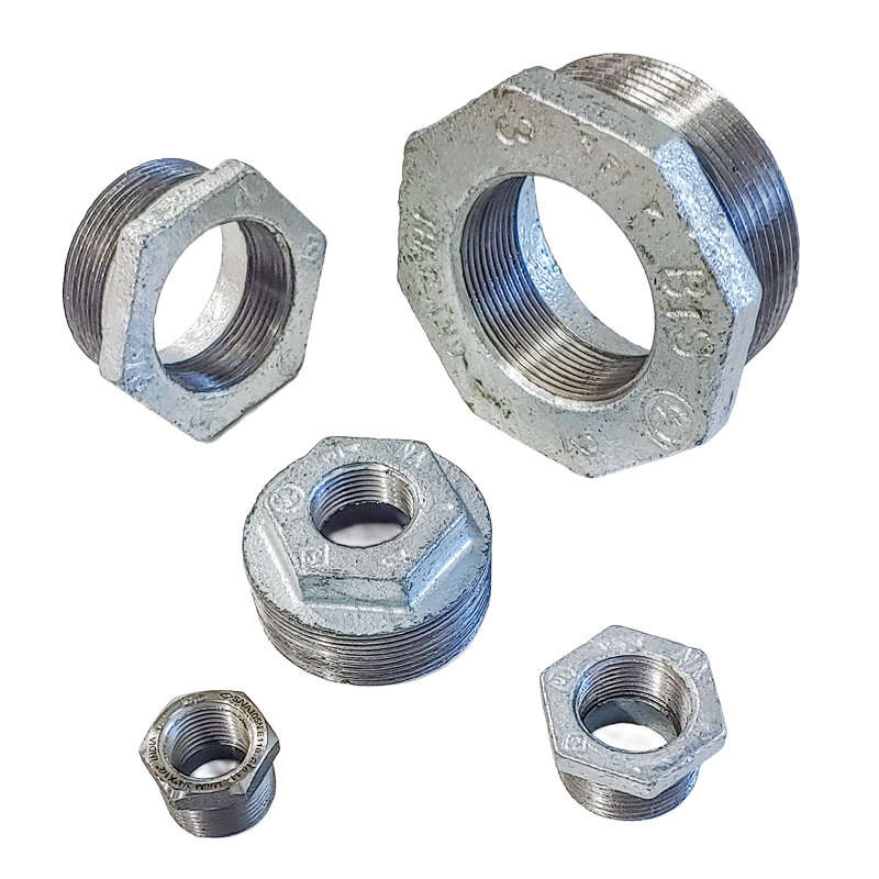 Galvanized Reducing Bushing – Assorted Sizes