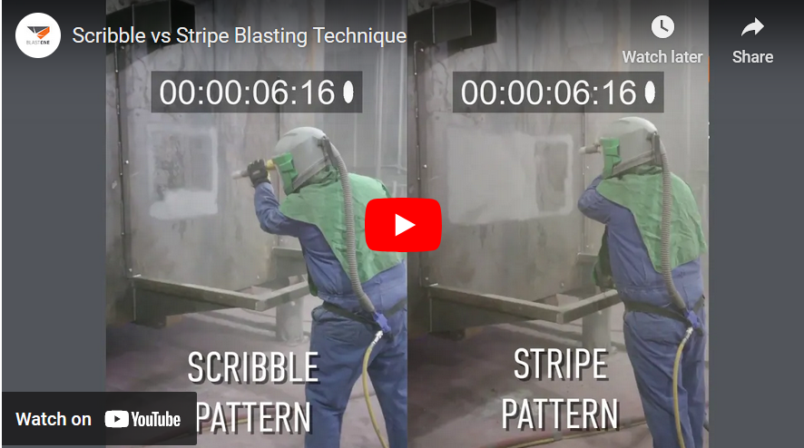 Scribble Vs Stripe Technique Blast Booths Spray Paint Booths