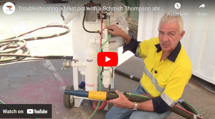 Troubleshooting a Blast Pot with a Schmidt Thompson Abrasive Metering Valve