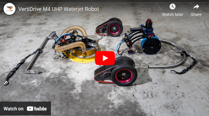 Vertidrive M4 Magnetic UHP Robot Crawler