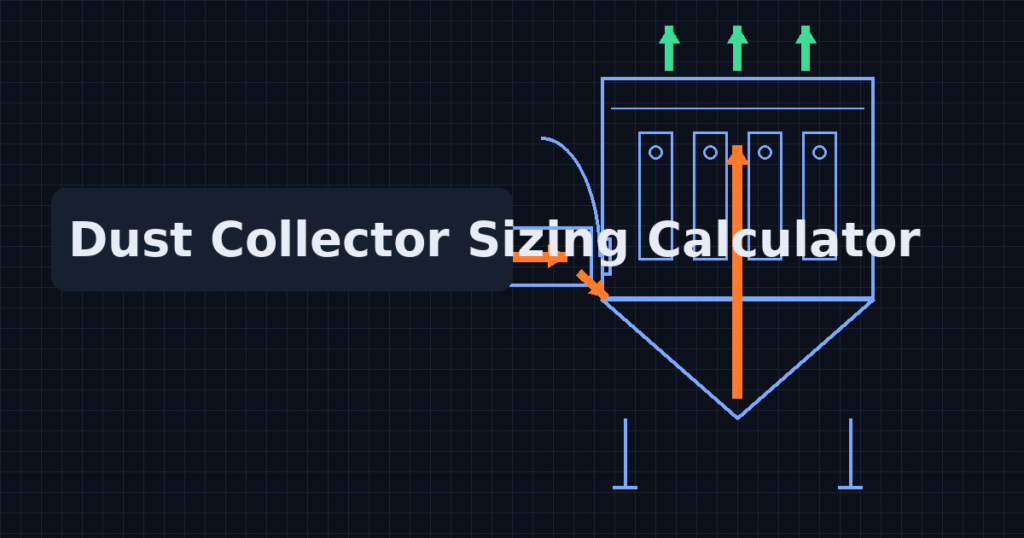 Dust Collector Sizing Calculator