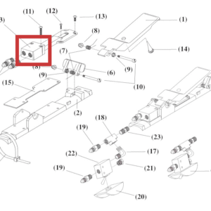 RLX Deadman - Pneumatic Adaptor (Clemco Style)