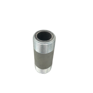 Rubber-Lined Pipe Nipple for Flat Sand Valve, 1-1/4" x 4"