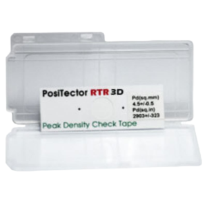PosiTector RTR Peak Density Check Tape