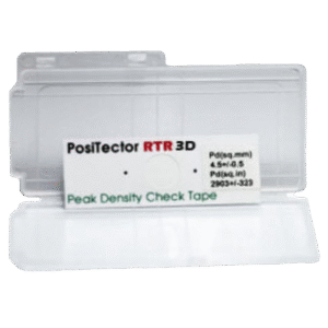 PosiTector RTR Peak Density Check Tape