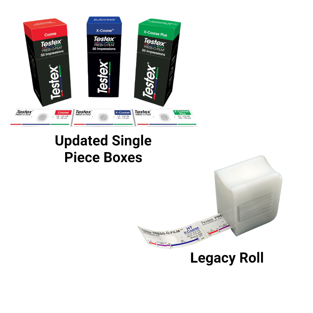 Testex Tape for Measuring Surface Profile