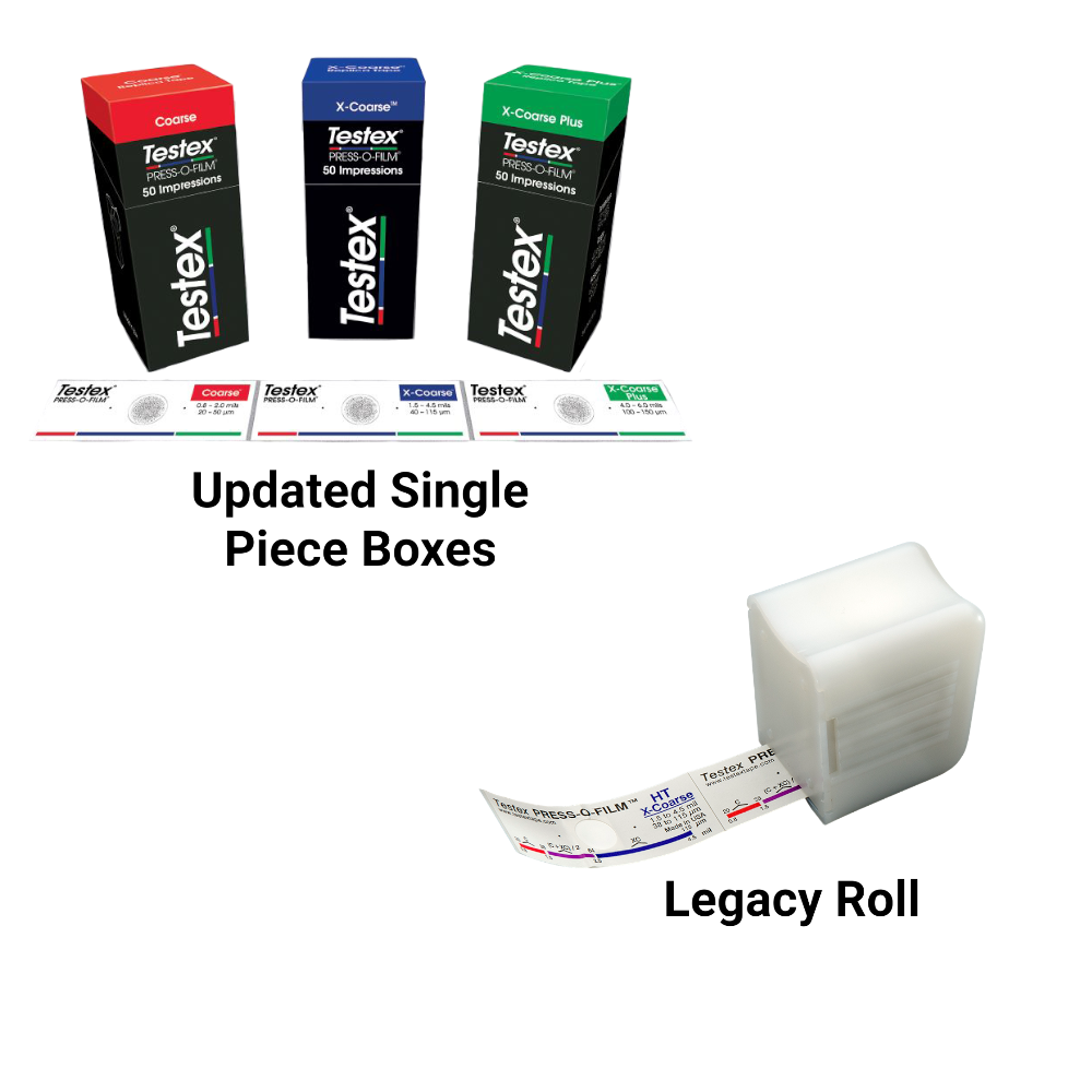 Testex Tape for Measuring Surface Profile