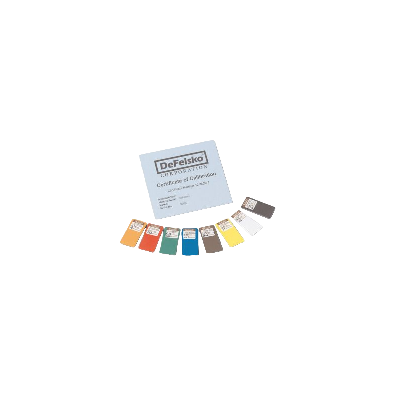 DeFelsko® Plastic Shims for Coating Thickness Gage Verification